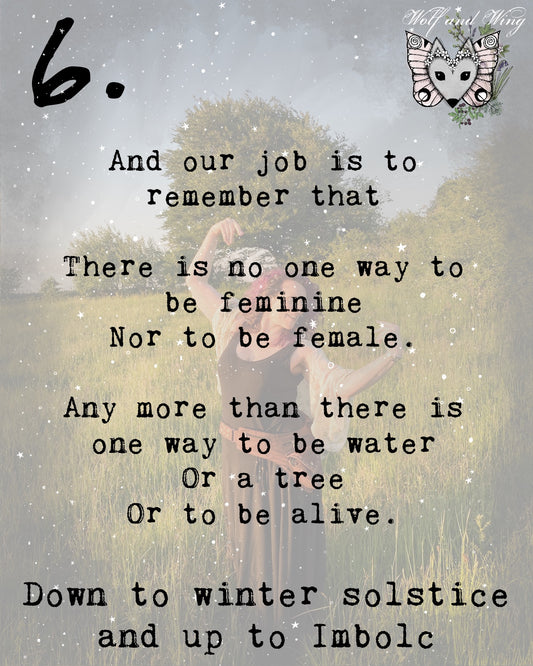 Day 6. Descent advent. Pronoun magic