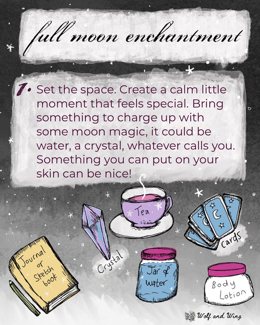 Day 18. Full moon enchantment