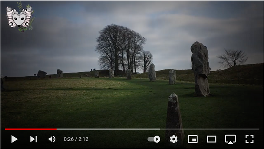 Day 21. Advent Descent. Celebrating the longest night at Avebury