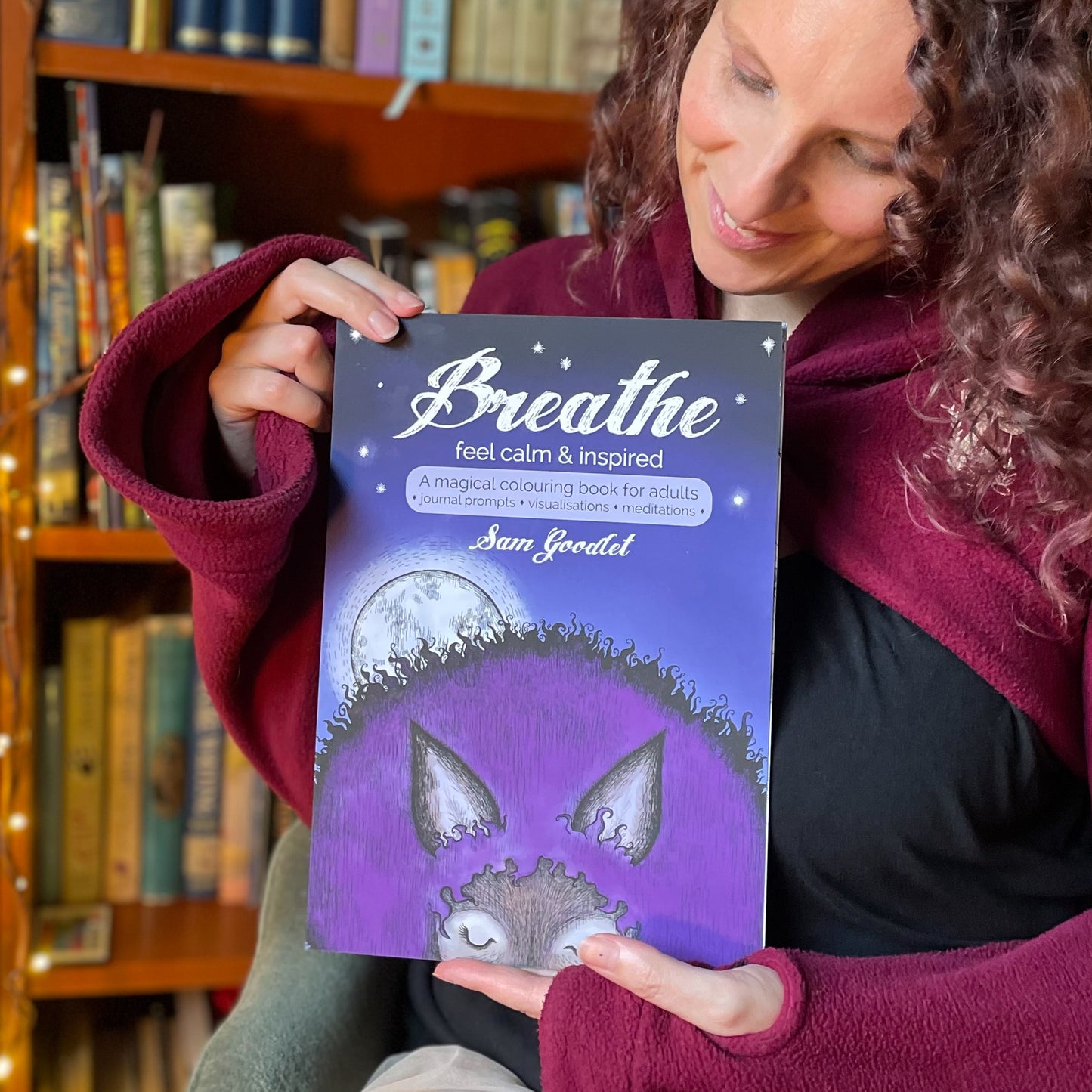 Breathe: Feel calm and inspired. A mindfulness colouring journal (paperback version)