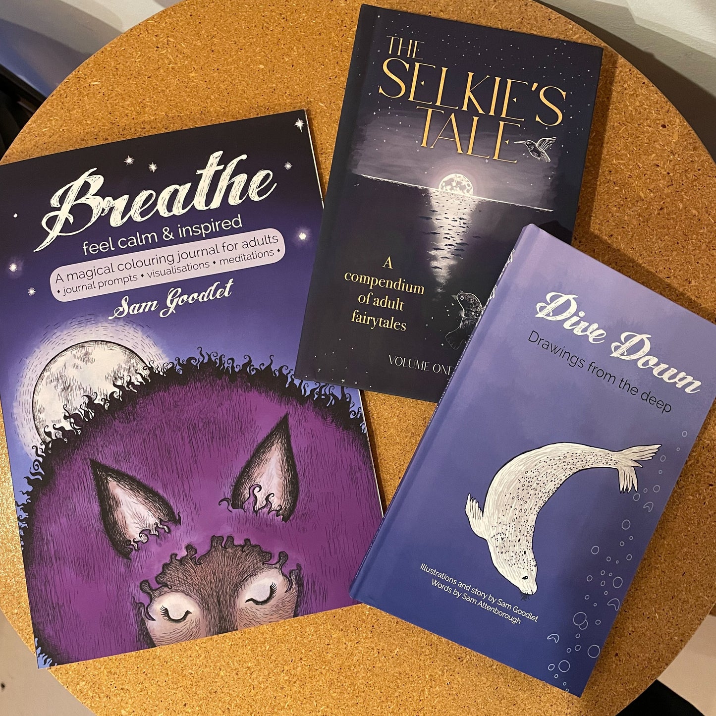 A Selkie's Book Bundle (with Selkie journal options)