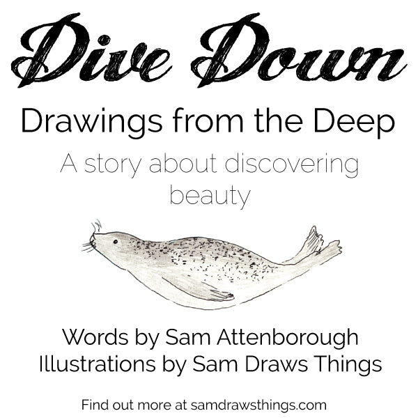 Dive Down: Drawings from the Deep a fairy tale eBook by Sam