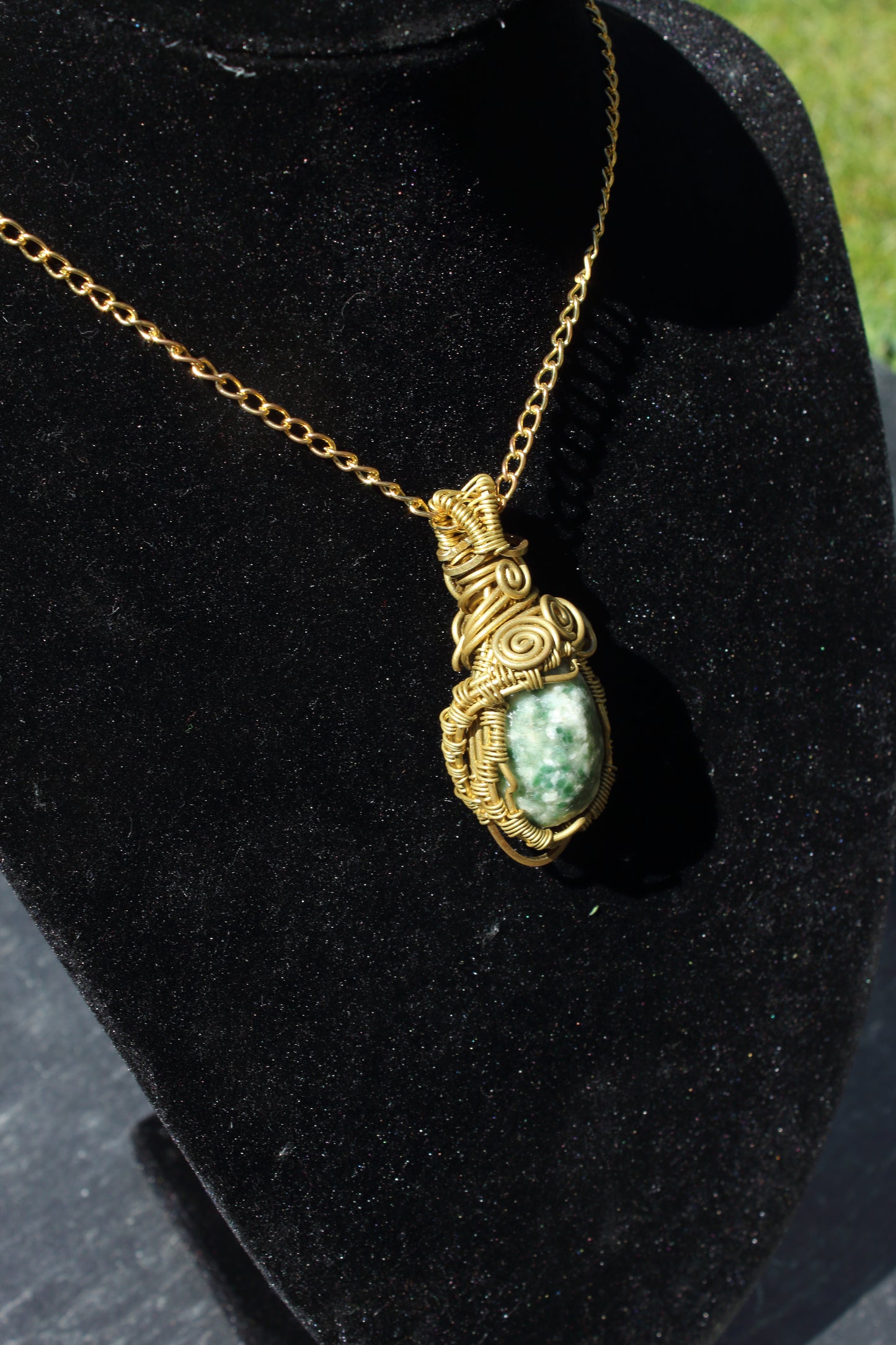 Variscite Egg Pendant