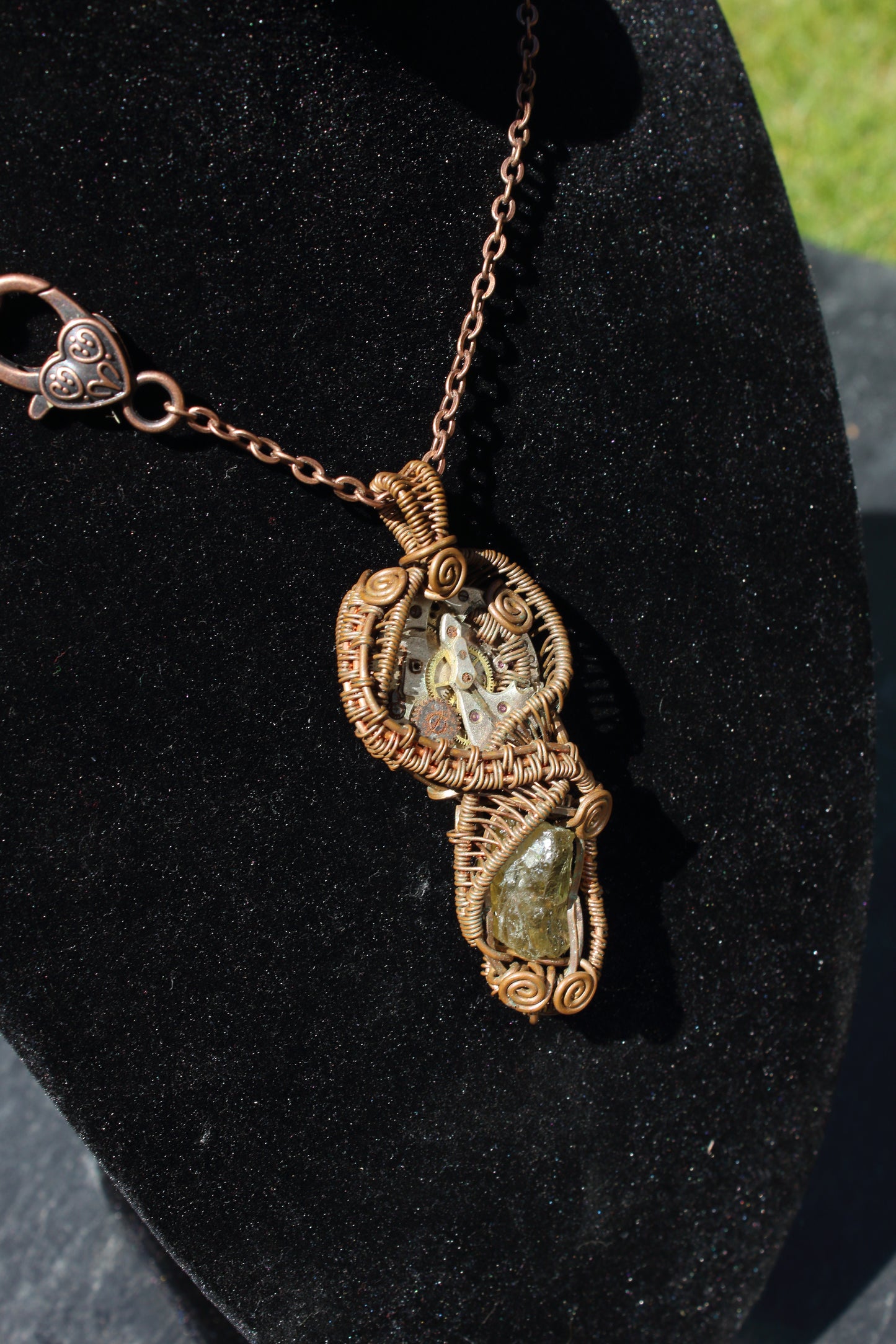 Tektite Space and Time Pendant