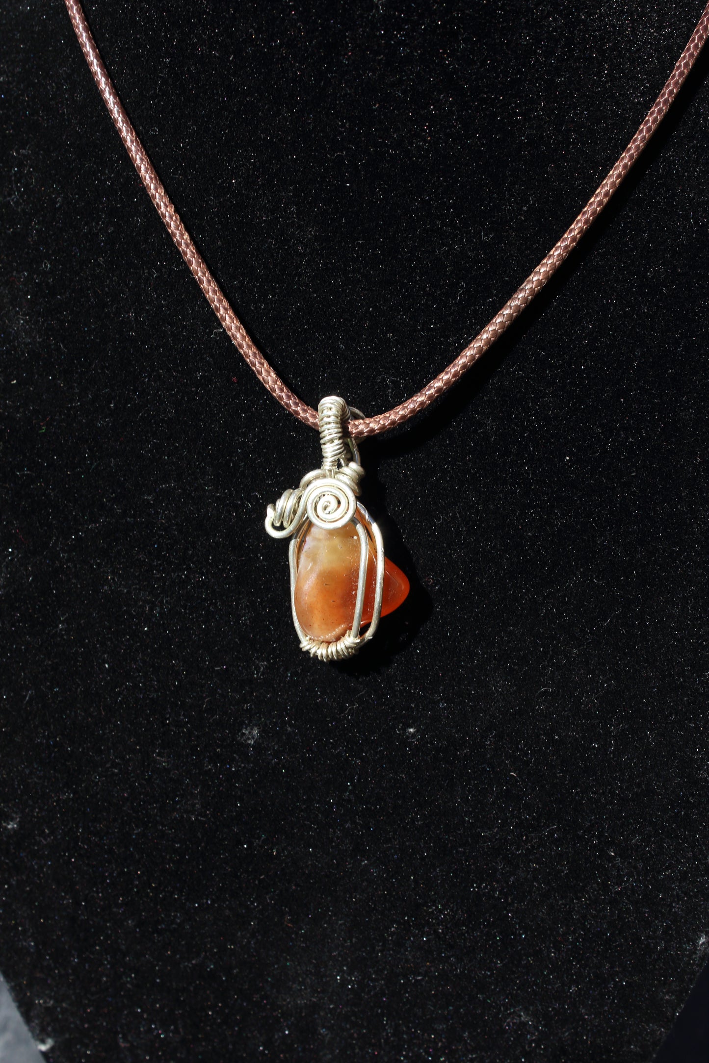 Carnelian 925 Silver Pendant
