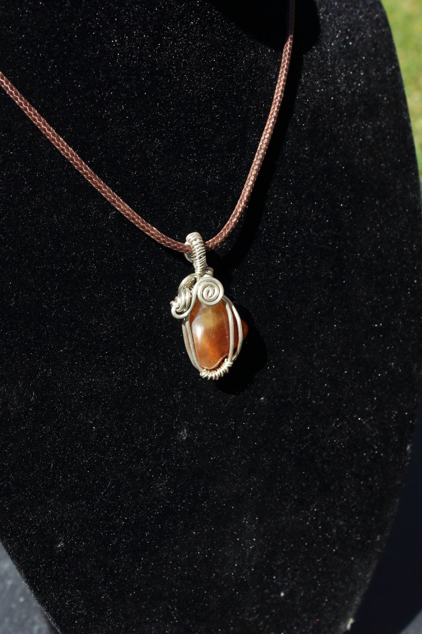 Carnelian 925 Silver Pendant