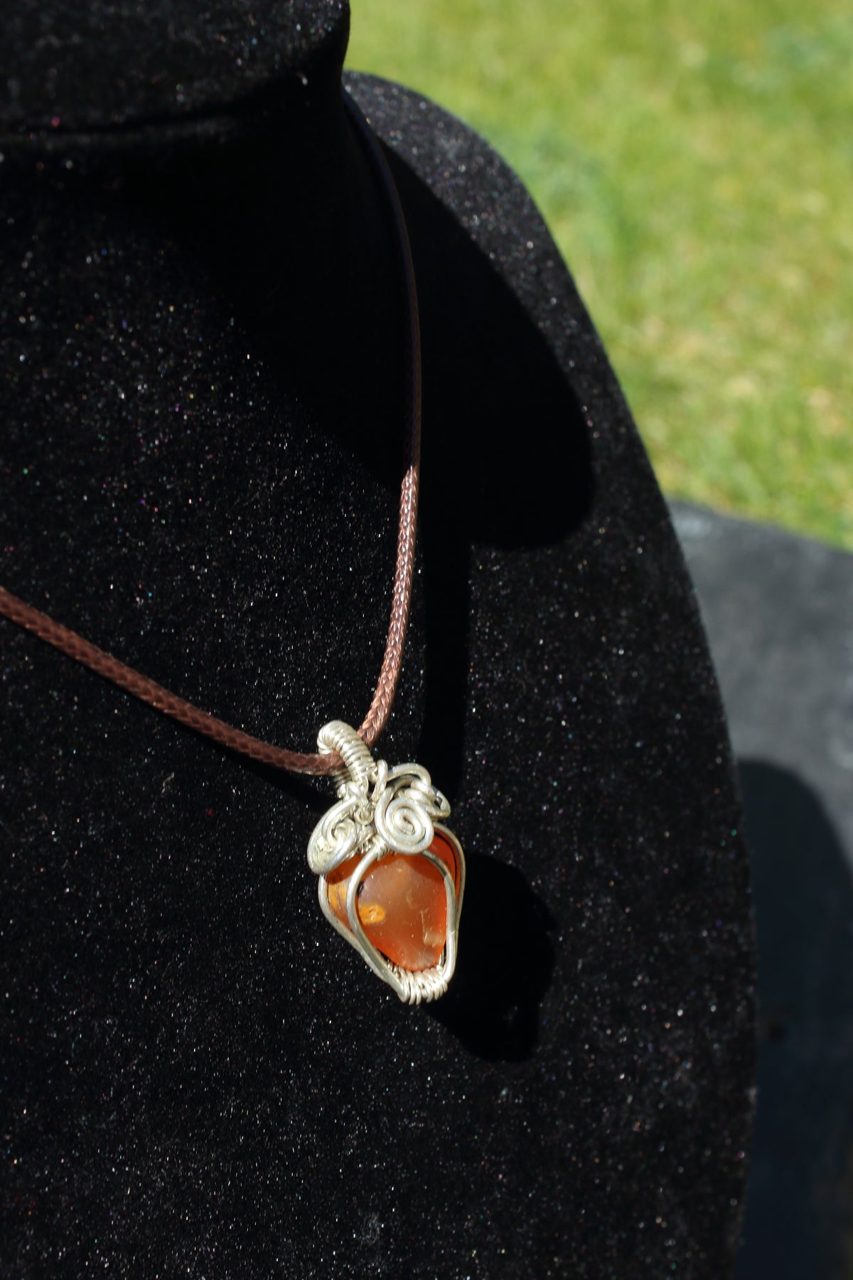 Cloudy Carnelian Silver 925 Pendant