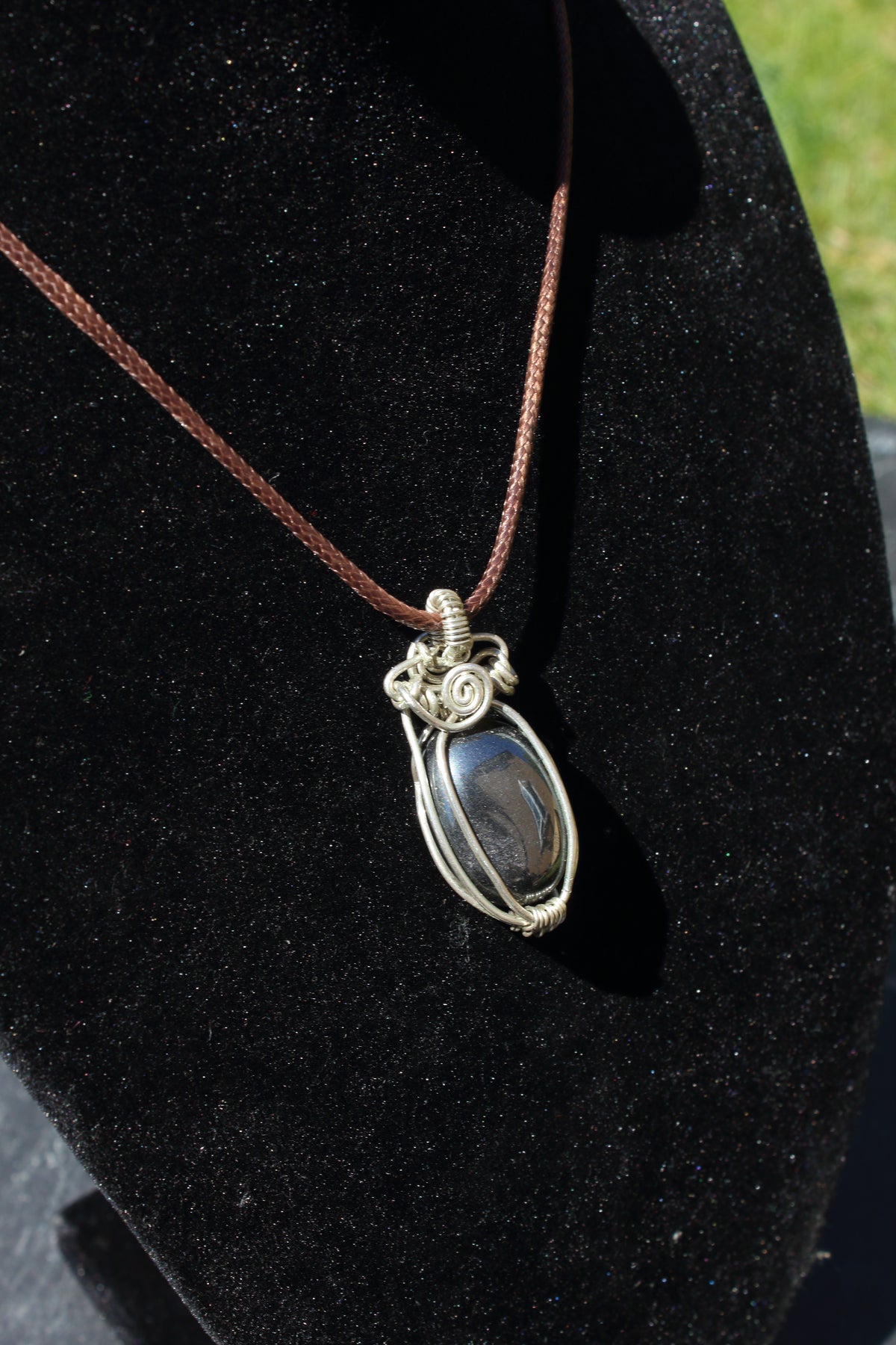 Hematite Silver 925 Pendant