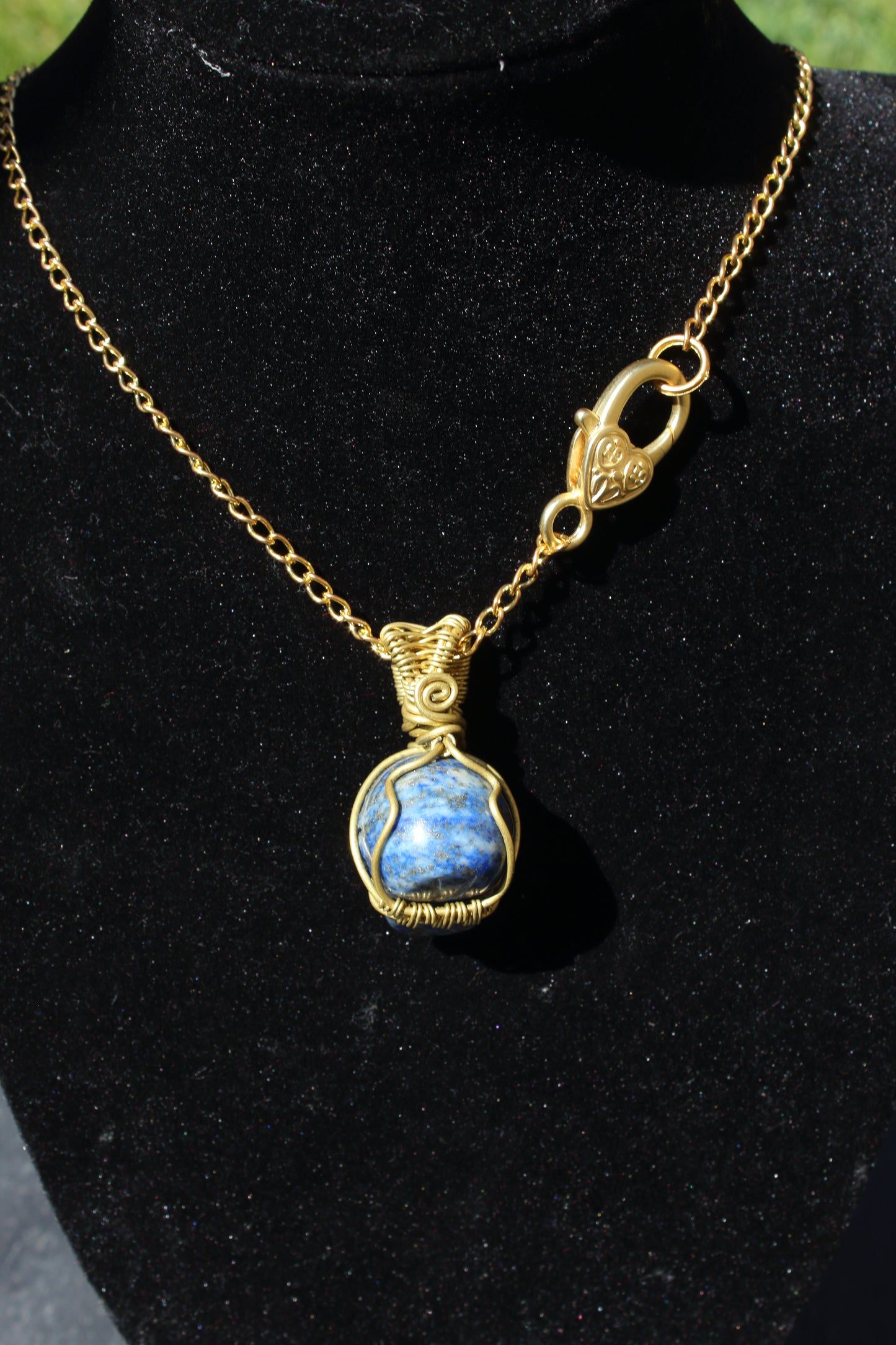 Lapis Lazuli skull Pendant
