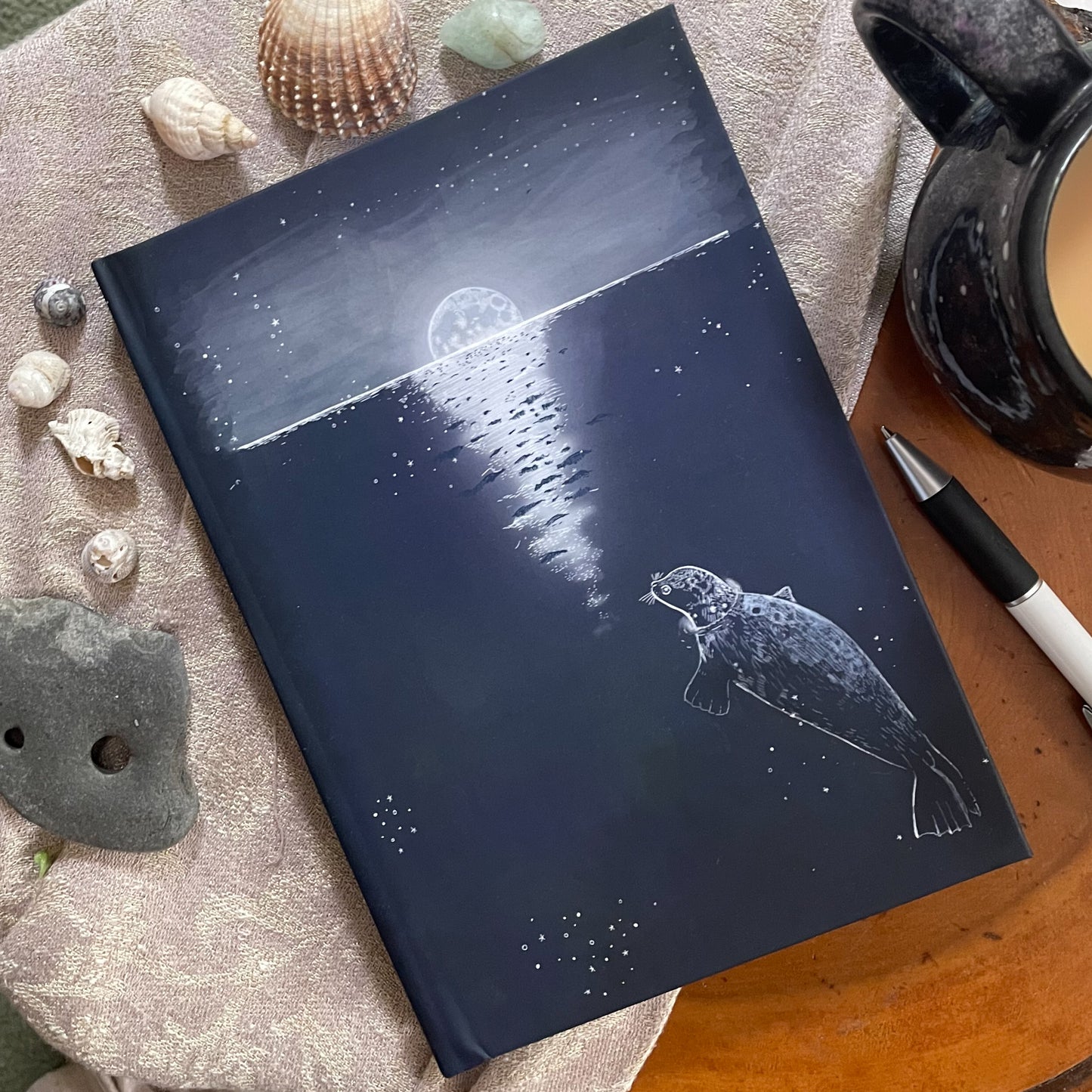 A Selkie's Journal: A5 notebook (with lined or unlined paper)