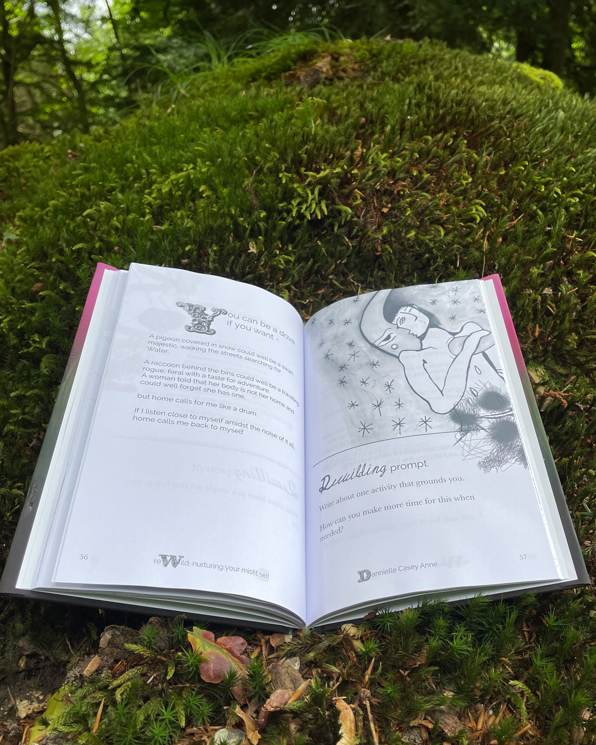 A peek inside ReWild by Dannielle Casey Anne 