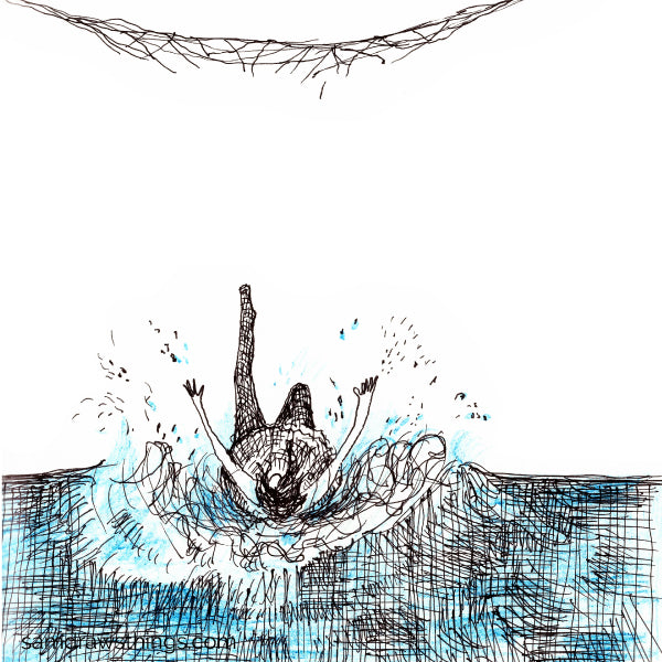 Dive Down: Drawings from the Deep a fairy tale eBook by Sam