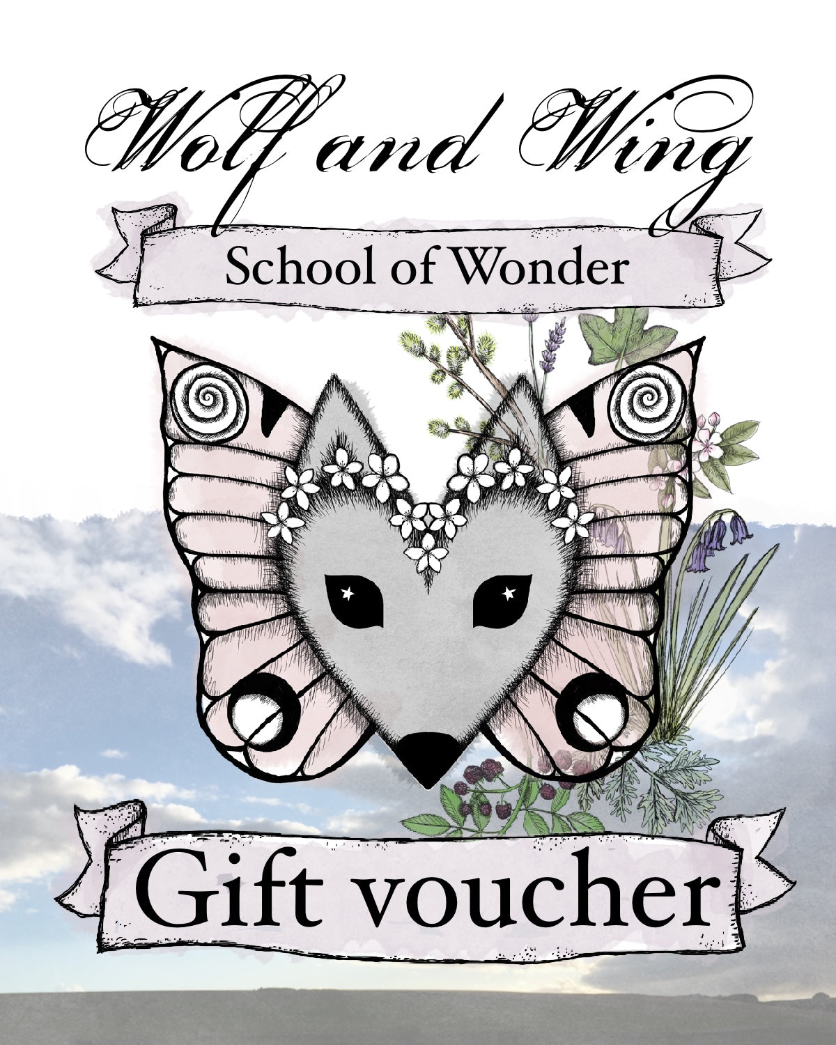 Wolf and Wing gift card